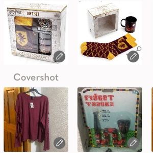 5X Maroon tatter sweatshirt+Hogwarts gift set+snake game